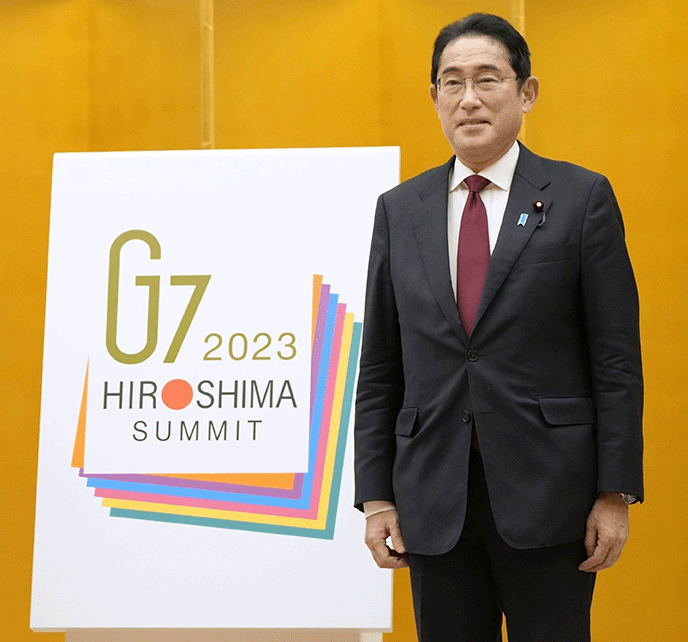 Le Premier ministre japonais Fumio Kishida a insisté à l'occasion du G7 sur une approche "centrée sur l'homme" pour le développement de l'IA et a appelé à un échange mondial et sécurisé de données.