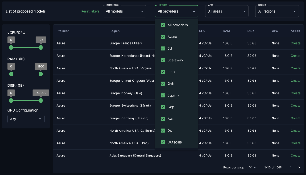 ScaleDynamics commercialise une plateforme permettant de choisir et de piloter des ressources sur les clouds publics ou on-premise pour exécuter des applications conteneurisées.