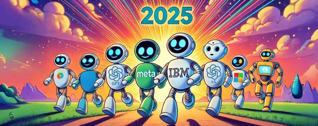 Les dernières annonces IA de 2024 préfigurent les grandes tendances IA de 2025