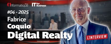 Fabrice Coquio, DG de Digital Realty, est notre invité de la semaine