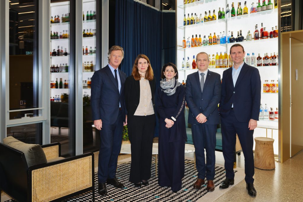 Sébastien Bazin (CEO, Accor), Alix Boulnois (Chief Business, Digital and Tech Officer, Accor), Hélène Chaplain (CIO Pernod Ricard), Sylvain Le Borgne (Group Chief Data Officer, JCDecaux)